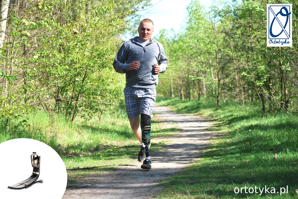 fot. proteza węglowa, pacjent pracowni.